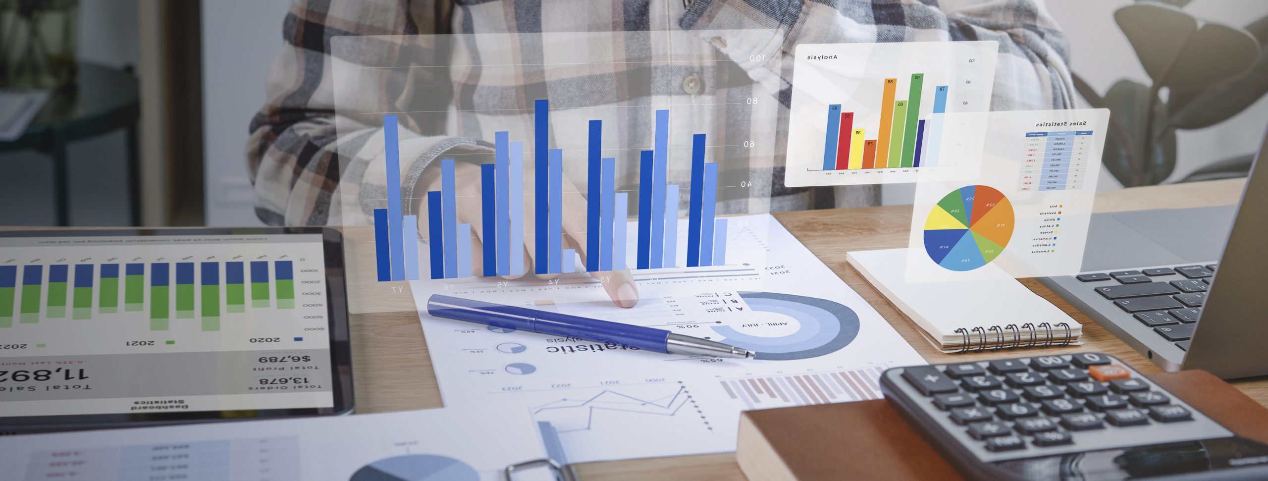 Businesspeople working in finance and accounting Analyze financial graph budget and planning for future in office room. Businesspeople working in finance and accounting Analyze financial graph budget and planning for future in office room.